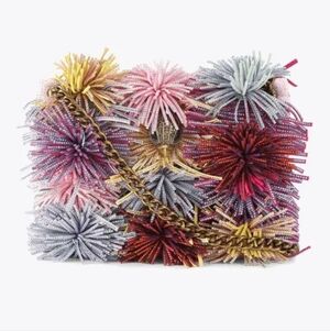 Kurt Geiger London NWT Mini Pom Pom Bag